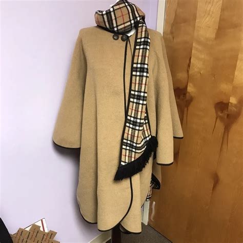 burberry poncho ebay